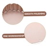 KICHOUSE 3pcs Round Shaped Removable Pie Dish Pizza Tray Mini