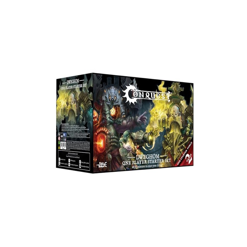 Para Bellum Games Conquest: Dweghom 1 Player Starter- 2025 Edition