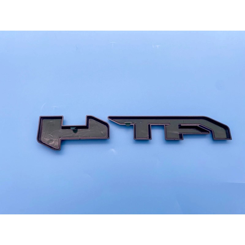 GMC 4PC Gloss Black Red Door Rear Tailgate AT4 Terrain