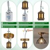 E26 Light Socket,Standard Medimun Screw Bulb Socket Lamp Holder,E26 Porcelain