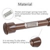 Spring Curtain Tension Rods, 6 Pack Cupboard Bars Tensions Rods
