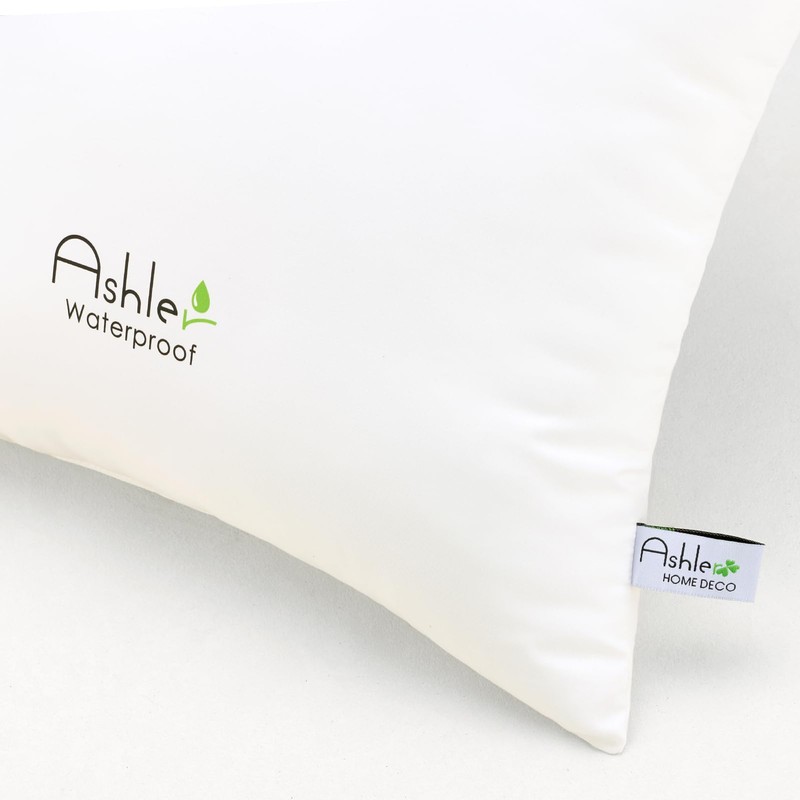 Ashler Home Deco Outdoor Waterproof Pillow Inserts - 12 x