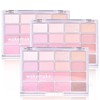 Wakemake Soft Blurring Eye Palette 04 Lavender Blurring 3pcs - Basic / 웨이크메이크 소프트 블러링 아이 팔레트 04 라벤더 블러링 3개 - 기본