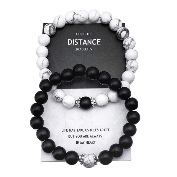 EZUY GNAY BRAVE NEW Bead Bracelet Friendship Bangle Lava Marble