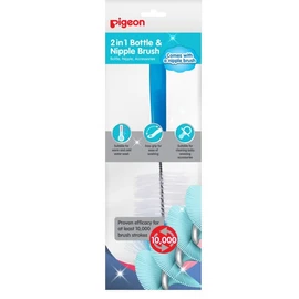 Pigeon Buy Pigeon 2 in 1 Bottle & Nipple Brush Online