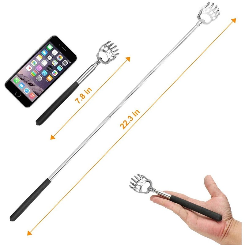 Portable Scalp Head Massager Kit,Scalp Head Scratcher with 12 Fingers