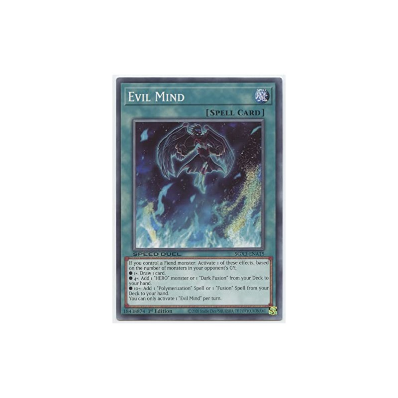 Evil Mind - SGX3-ENA15 - Common - 1st Edition