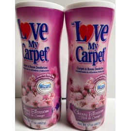 Love My Carpet 2-in-1 Carpet & Room Deodorizer (2-Pack) (cherry blossom, 2)
