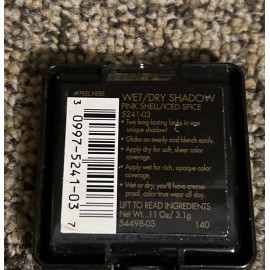 REVLON Wet/Dry Eyeshadow Pink Shell/ice Spice .11oz New unbox RARE!