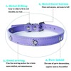 Love Dream Leather Puppy ID Collars - 14pcs Soft PU