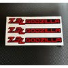 Generic Set of (3) Gel-Coated 7.3L Badge Name Plate Logo