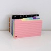 jojofuny Index Card Set Storage Box for Note Organization Flashcards