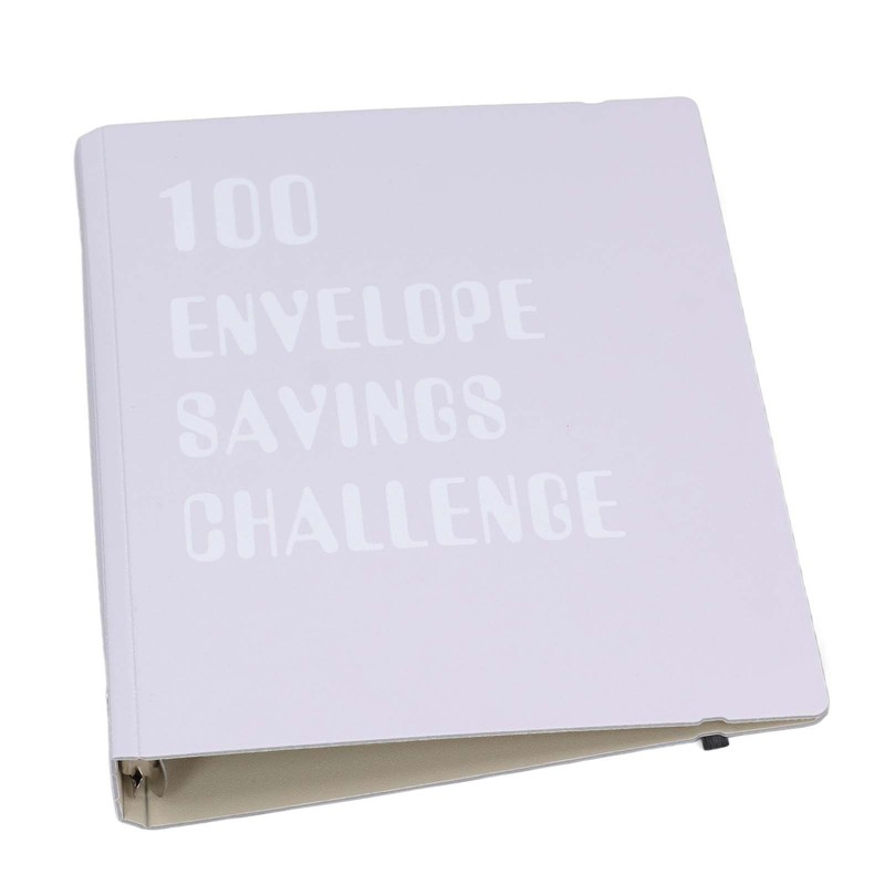100 Envelopes Money Saving Challenge Binder Reusable A5 Budget Binder