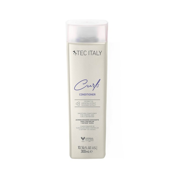 Tec Italy - Curls Conditioner, Acondicionador que Proporciona una Hidratación