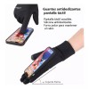 THE9SHOP Guantes Tacticos Neopreno, Resistentes Agua Touchscreen Moto