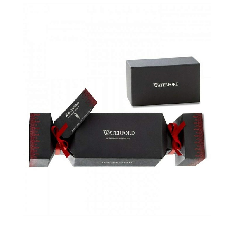 Waterford Cracker w/Heart Merry Xmas Ornament