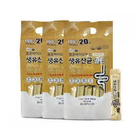 Lacton Probiotics Live Lactobacillus Gold 25g 120 sachets 3 sets / 락토온 프로바이오틱스 생유산균 골드 25g 120포 3세트