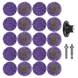3" Quick Change Easy Strip Discs for Drill Die Grinder, air Grinders Attachment for Strips Paint, Cleans Welds Rust Removal Stripping Wheel(20 Pack)