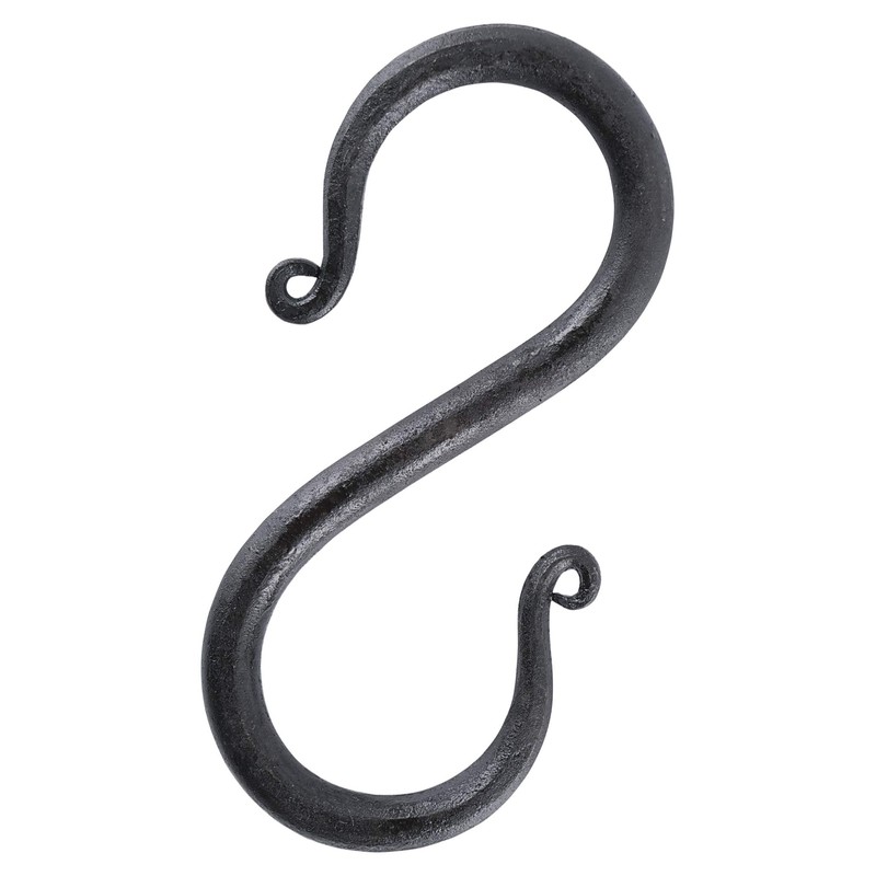 Battle Merchant-Medieval Larp Viking S Hook Forged Iron Small (Pack
