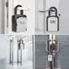 Diyife Key Safe with Shackle, Waterproof Key Cabinet Key Box