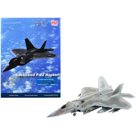 DCD Lockheed F-22 Raptor Stealth Aircraft 1/72 Scale Diecast Model "Spirit America" United States Air Force Metal Construction