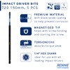 5 x Rennie Tools 150mm Long T20 TX20 Impact Screwdriver