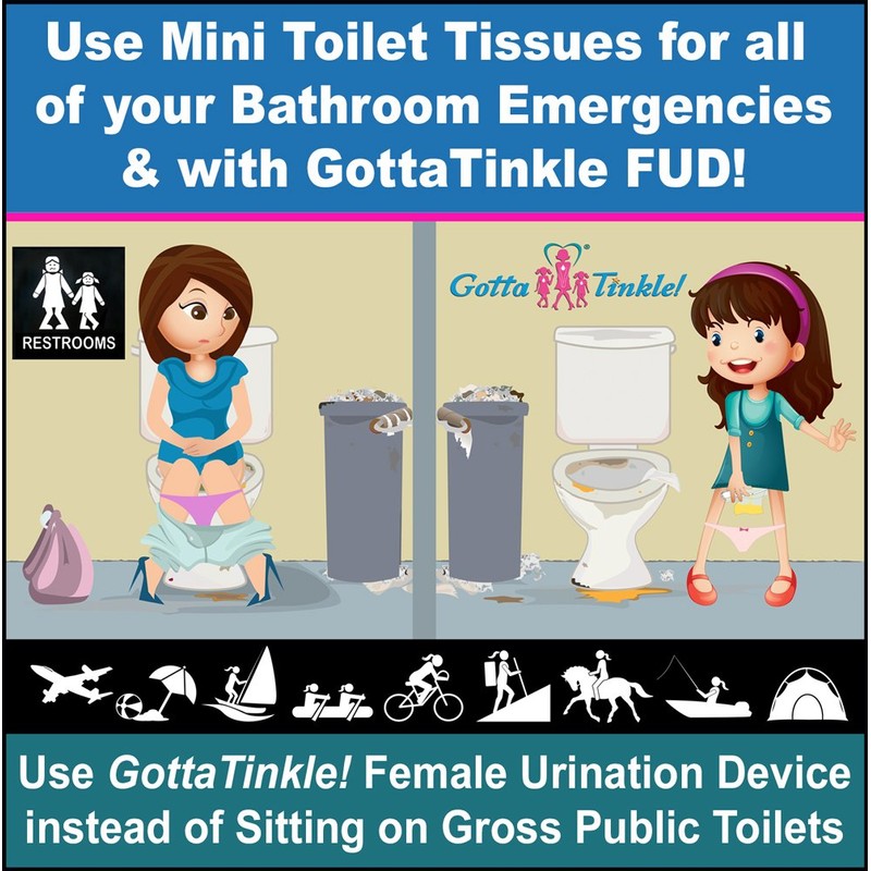 Premium Travel-Size | Eco-Friendly & Biodegradable | Toilet Paper Rolls