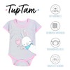 TupTam Baby Bodysuit Girls Pack of 5 - Short Sleeve