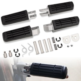 Hokuotolite Foot Pegs Passenger and Passenger Foot Rest for FJR 1300 FZ1 FZ400 FZ6 FZ6R XJR400 XJR1200 XJR1300 XJ6