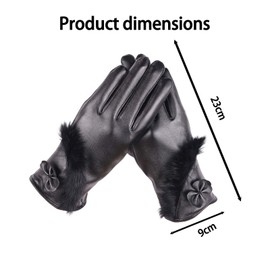 1 Pair Touch Screen Glove, Thermal Gloves Womens Winter Gloves for Women, Suitable Outdoor Pursuits Cycling And Work, Suitable Give for Womens Friend And Moms Women Accessories