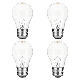 Appliance Oven Light Bulb A15 40W High Temperature 500 Degrees Resistant for Refrigerator Over Stove Microwave Range Hood Lava Lamp Replacement Bulb E26 Medium Base 120V Warm White