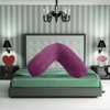 Teddy Bear V Shaped Fleece Pillowcase Cover Orthopaedic Maternity Pregnancy