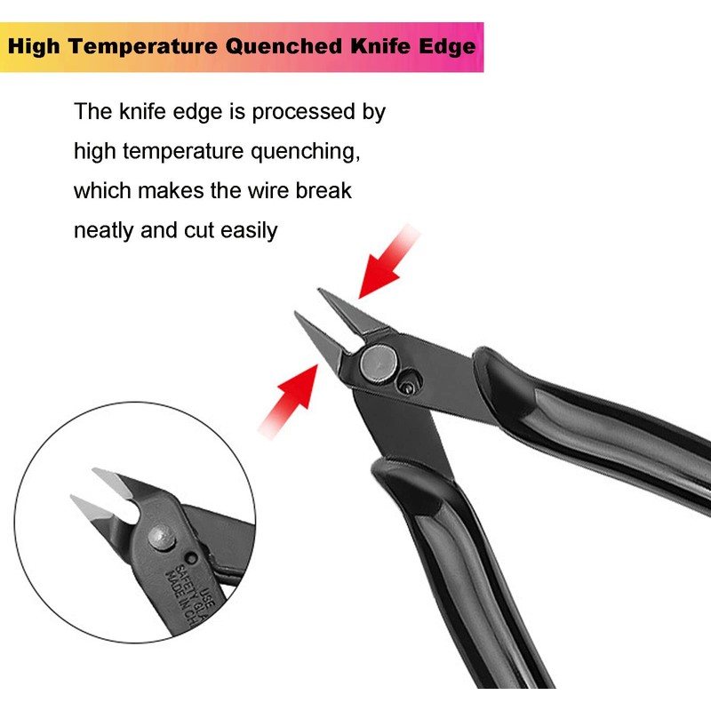 Micro Wire Flush Cutter Internal Spring 5 Inch Professional Wire