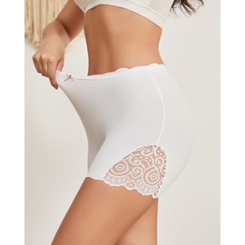 Banamic Women's Boyshorts Underwear Seamless Boy Shorts Panties Soft Stretch Boxer Briefs