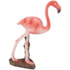 Flamingo Statue Resin Materials Vivid Real Pink Flamingo Ornament for