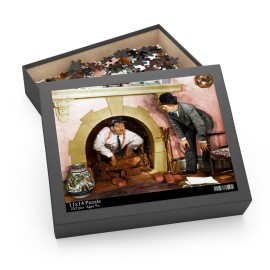 Nostalgic Values Laurel & Hardy Movie Still Jigsaw Puzzle 252 Piece 11" X 14" No 1 - 14" × 11" (252 pcs)