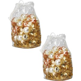 Decorative Accents Set of 16oz of Exotic Aquarium and Vase Gems and Pearls - Around 1 Pounds of Gems Perfect For Aquariums,Vase Fillers,Table Scatter,Scrapbooking and Much More