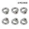 Lependor M10 Metric Ring Shape Lifting Eye Nut 304 Stainless