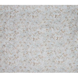 beybey® Fine women's loop scarf made of silk and viscose with floral pattern - spring awakening and the breeze of life., beige