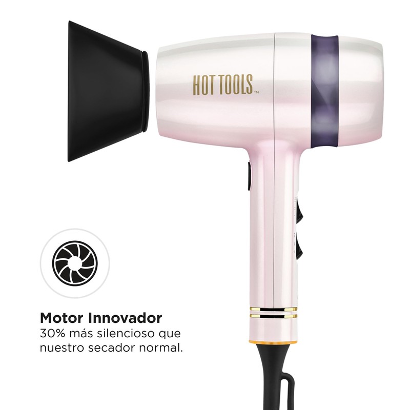 Hot Tools Secadora Sileciosa Quietair™ Colección Lavender