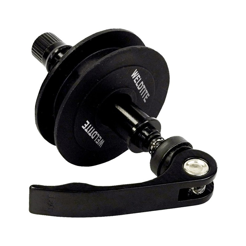 WELDTITE Black Chain Keeper for Bikes, Durable Bike Frame Protection