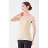 Magne Relax Blood Circulation Improvement Inner Shoulder Women's Beige M