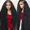 Dianthe 34 Inch 13x6 Deep Wave Lace Front Wigs Human