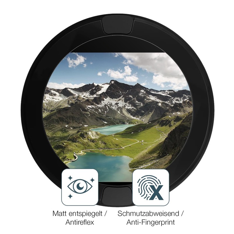 dipos I 4x Schutzfolie matt passend für OOONO P-Disc NO2