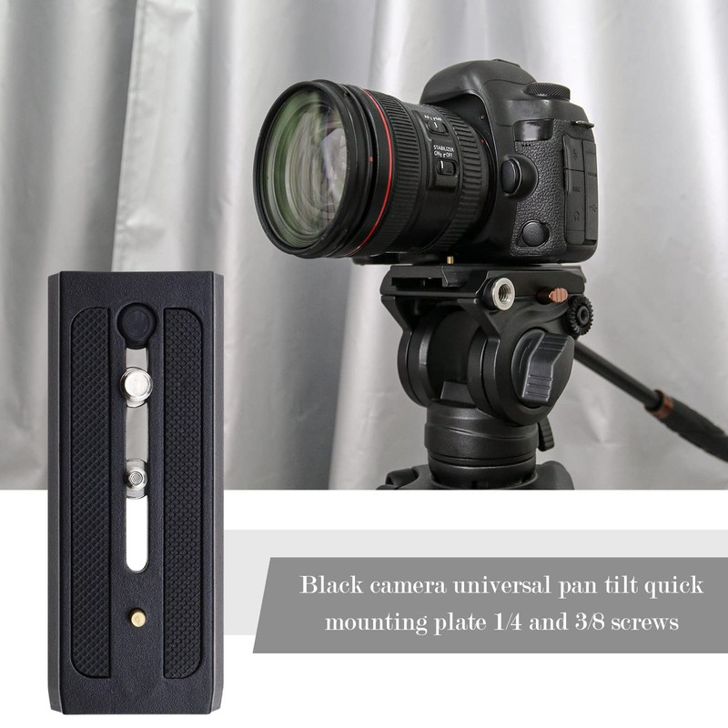 ECSiNG Tripod Quick Release Board Replacement Compatible with Manfrotto 501pl