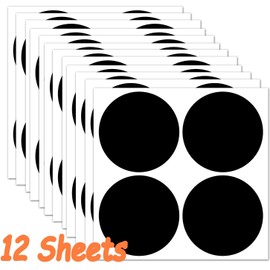 3" inch Round Chalkboard Labels - Reusable Round Chalkboard Stickers Pantry and Storage Stickers for Jars, Spice,Parties, Craft Rooms, Weddings and Organize Your Home & Kitchen-48PCS