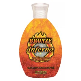 Ultimate BRONZE INFERNO Tingle Bronzer Tanning Lotion 11 oz.