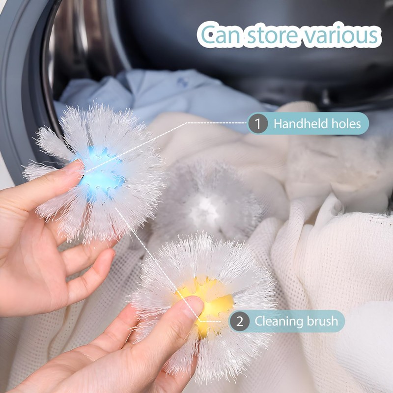 3 Pieces Pet Hair Remover Washing Machine
