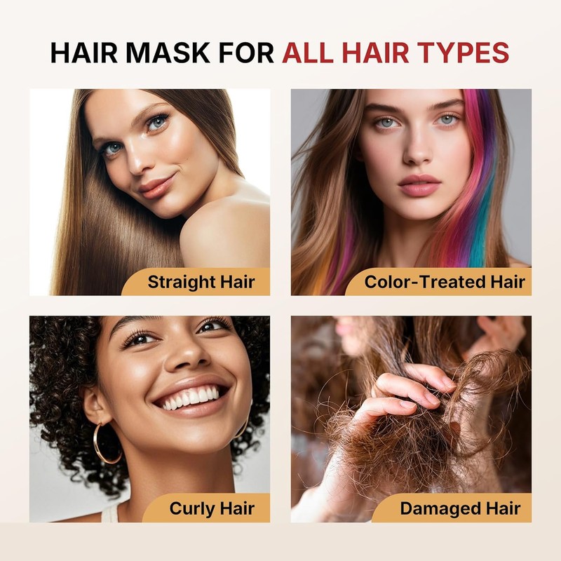 Karseell Mascarilla Capilar con Colágeno para Viaje, 3.38floz