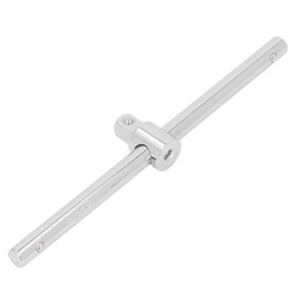 Wrench Extension Bar, Drive Sliding Wrench Breaker Bar 1/2in T Handle Socket Hand Tool 250mm Length for Repair, Fast Adjustment